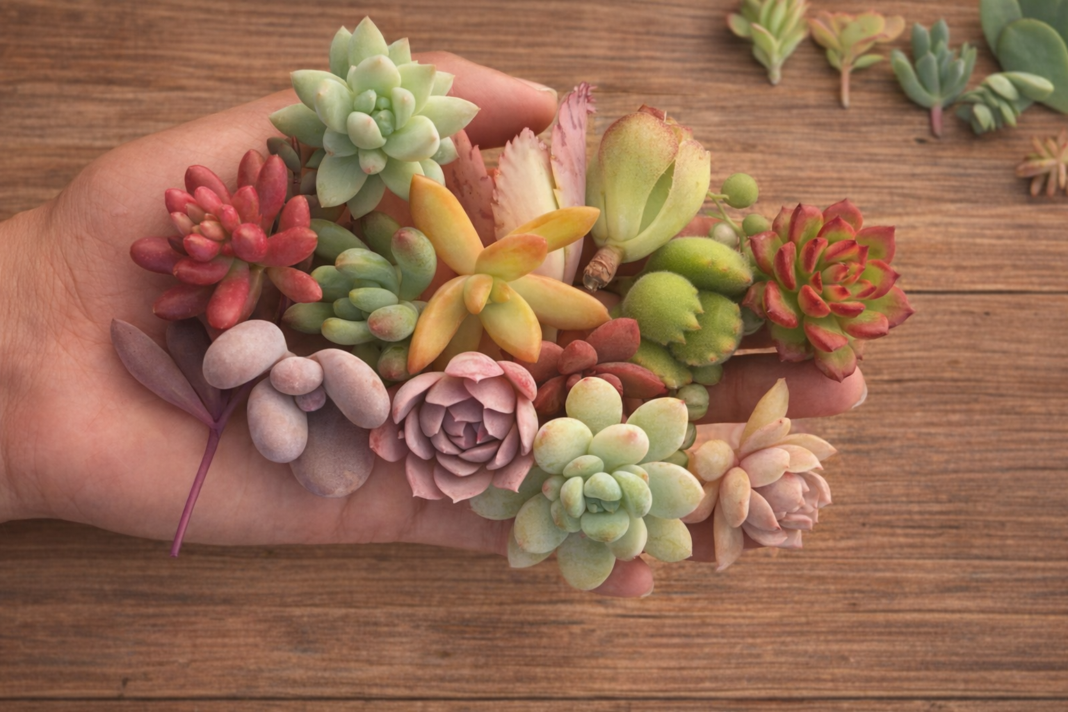 mini live succulent plants Shop Succulent 15 Assorted Succulent Plant Cuttings